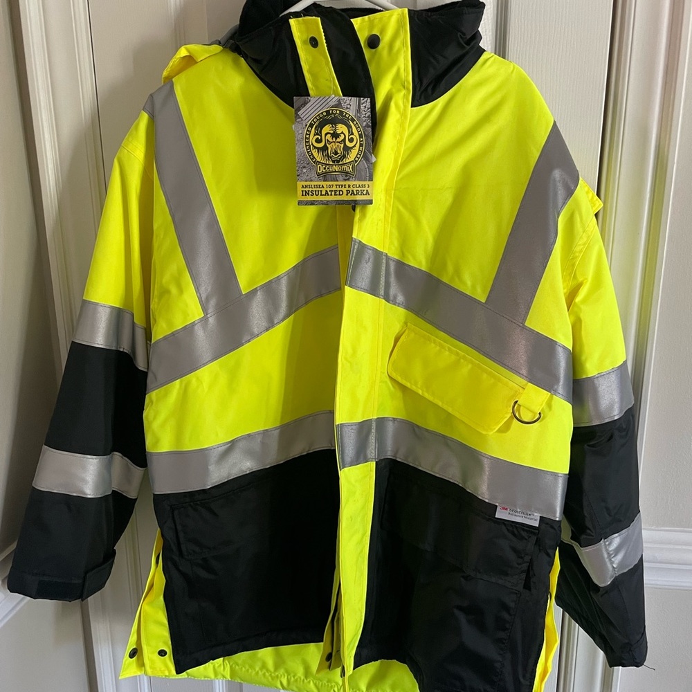 Occunomix Cold Weather Safety Parka NWT